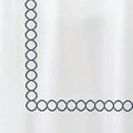 Clean Design Home® Savoy  Cotton Shower Curtain