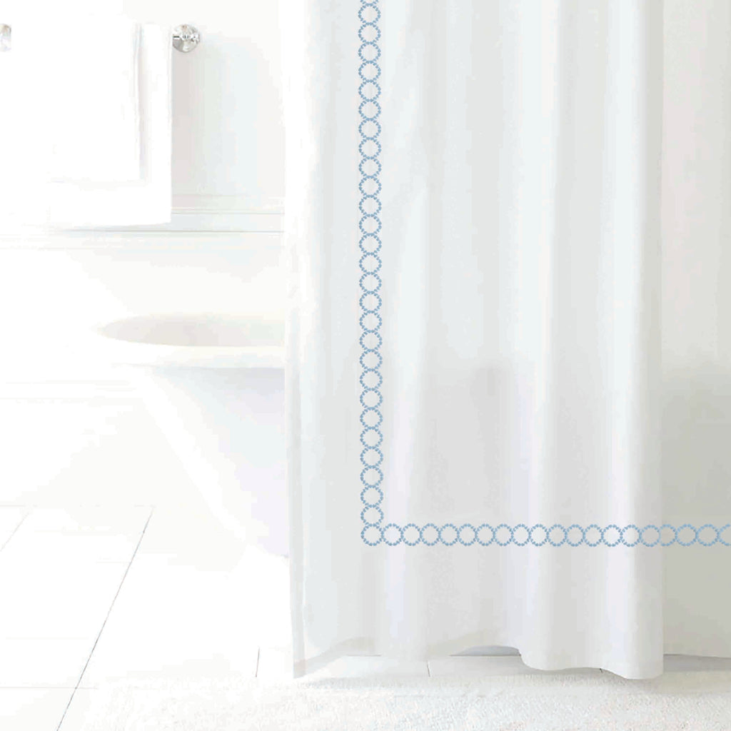 Clean Design Home® Savoy  Cotton Shower Curtain